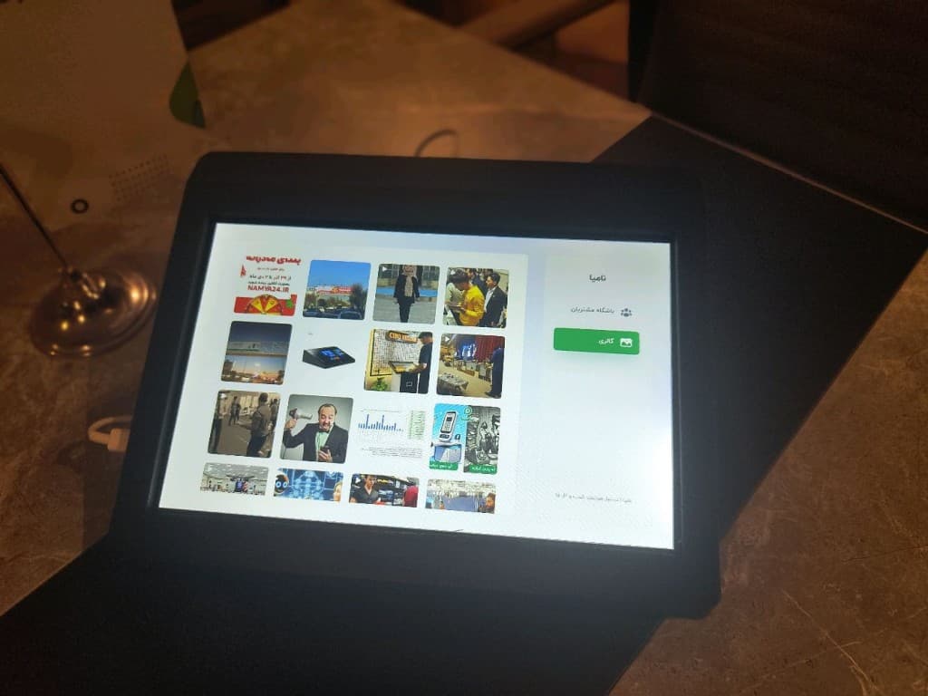 کیوسک هوشمند رومیزی نامیا، با صفحه‌نمایش ۱۰ اینچی، تجربه‌ای نوین از ارتباط با مش…